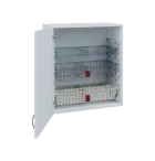 MBH - 65D horní skříňka boxová, 1-dveřová, levá, 770x654x440, korpus bílý, dvířko bílá